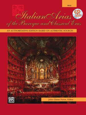 Italian Arias of the Baroque and Classical Eras - High Voice (Sheet Music/CD)