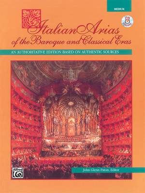 Italian Arias of the Baroque and Classical Eras - Medium Voice (Sheet Music/CD)