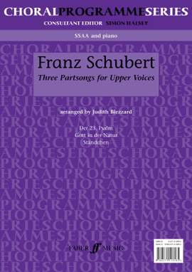 Franz Schubert: Three Partsongs SSAA