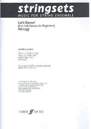 Legg, Pat: Let's Dance. Stringsets (score & parts)