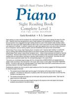 Alfred's Basic Piano Course: Sight Reading Book Complete Level 1 (1A/1B) Product Image