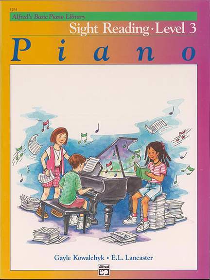 Alfred's Basic Piano Course: Sight Reading Book 3