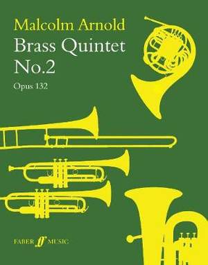 Arnold, Malcolm: Brass Quintet No 2 (score and parts)