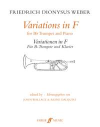 Friedrich Dionysus Weber: Variations in F