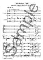 Benjamin Britten: Welcome Ode Op.95 Product Image