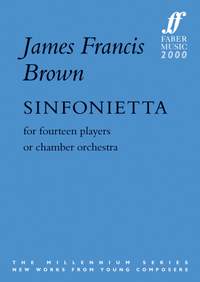 Brown, James Francis: Sinfonietta (score)