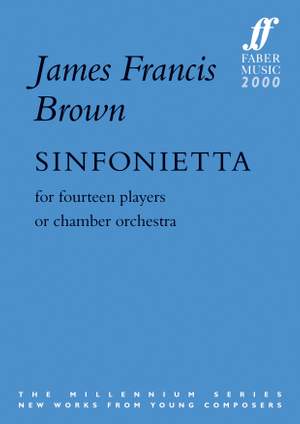 Brown, James Francis: Sinfonietta (score)