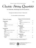 Classic String Quartets for Festivals, Weddings, and All Occasions Product Image