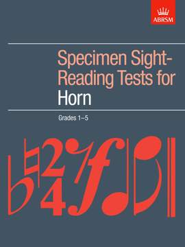 Specimen Sight-Reading Tests for Horn, Grades 1-5 [CLEARANCE]