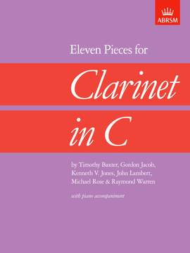 ABRSM: Eleven Pieces for Clarinet in C