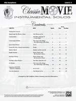 Classic Movie Instrumental Solos Product Image