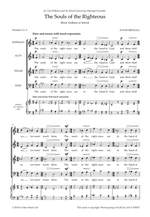 Bednall: Souls of the Righteous, The. SATB Product Image