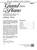 Melody Bober: Grand Duets for Piano, Book 3 Product Image