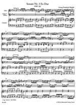 Handel, GF: Sonatas (6) (HWV 380-385), Vol. 2: No.3 & 4 (Urtext) Product Image