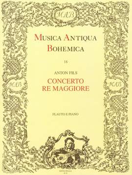 Fils, Anton: Flute Concerto Dmaj Flute & Piano