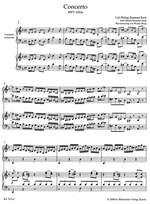 Bach, JS: Concerto for Keyboard in D minor (BWV 1052a) (Urtext). Version by C P E Bach. First Edition Product Image