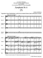 Beethoven, L van: Symphony No.6 in F, Op.68 (Pastoral) (Urtext) (ed. Del Mar) Product Image