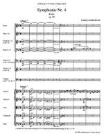 Beethoven, L van: Symphony No.4 in B-flat, Op.60 (Urtext) (ed. Del Mar) Product Image