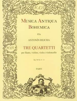 Reicha: Tre quartetti no. 4-6 e-Moll, A-Dur, D-Dur op. 98
