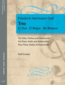 Graf, Friedrich Hartmann: Trio in D for flute, violin & cello