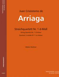 Arriaga, J: Quartet No.1 in D minor