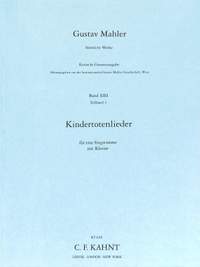 Mahler, G: Kindertotenlieder