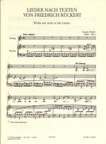 Mahler, G: Lieder nach Texten von Friedrich Rückert Product Image