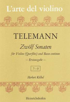 12 Sonaten fur Violine (Querflote) und Basso Continuo (Book 3)