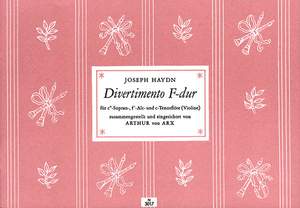 Franz Joseph Haydn: Divertimento F