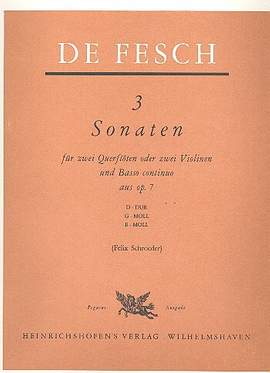 FESCH   SONA 3 Op 7