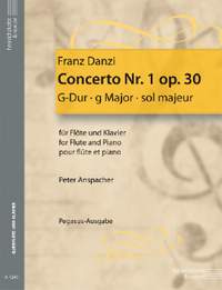 Danzi, Franz: Flute Concerto no.1 Op.30 in G