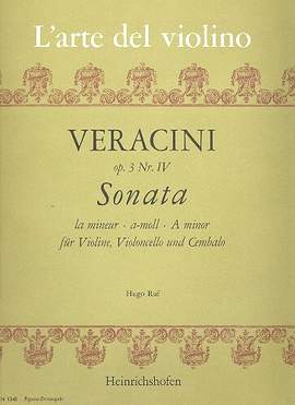 Veracini: Sonata Op. 3/4 in A minor
