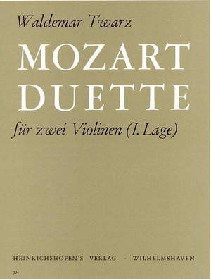 Wolfgang Amadeus Mozart: Mozart-Duette