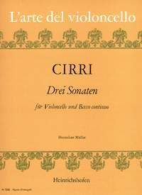 Cirri, G: 3 Sonatas