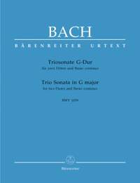 Bach, JS: Trio Sonata in G (BWV 1039) (Urtext)