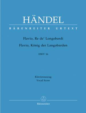 Handel, GF: Flavio (HWV 16) (It) (Urtext)