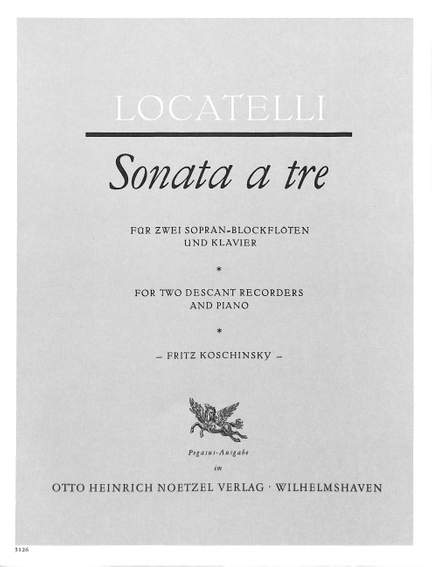 Sonata a tre d-Moll