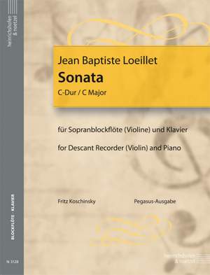Loeillet de Gant, J: Sonata in C