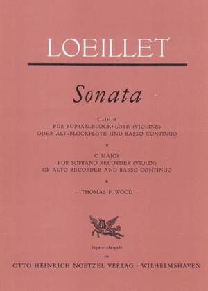 Jean-Baptiste Loeillet: Sonata C-Dur