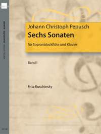 Pepusch, J: 6 Sonatas in 2 Volumes