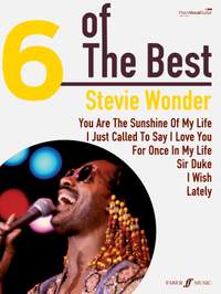 Wonder, Stevie: 6 of the Best: Stevie Wonder (PVG)