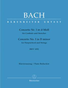 Bach, JS: Concerto for Keyboard No.1 in D minor (BWV 1052) (Urtext)