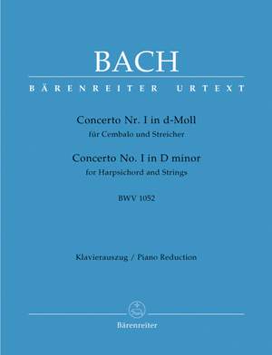 Bach,&#x20;JS&#x3A;&#x20;Concerto&#x20;for&#x20;Keyboard&#x20;No.1&#x20;in&#x20;D&#x20;minor&#x20;&#x28;BWV&#x20;1052&#x29;&#x20;&#x28;Urtext&#x29;