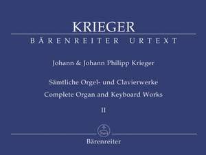 Krieger, J: Complete Organ and Keyboard Works, Vol.2 (Urtext). Works from copied sources / Works of uncertain authenticity