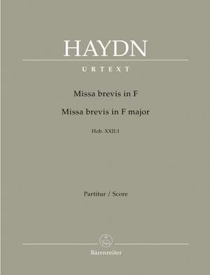 Haydn, FJ: Missa brevis in F major (Hob. XXII:1) (Urtext) (L)