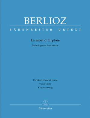 Berlioz, H: La mort d'Orphee (Urtext) (Fr)