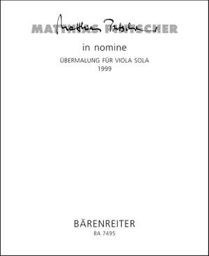 Pintscher, M: in nomine (1999)