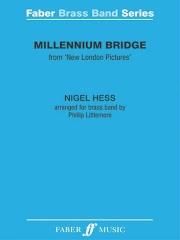 Hess, Nigel: Millennium Bridge (brass band sc & pts)