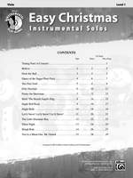 Easy Christmas Instrumental Solos, Level 1 for Strings Product Image