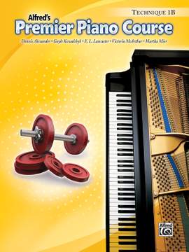 Premier Piano Course: Technique Book 1B
